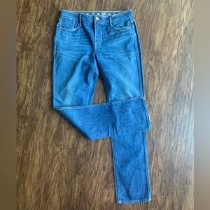 Earnest sewn high rise Straight-Leg Jeans